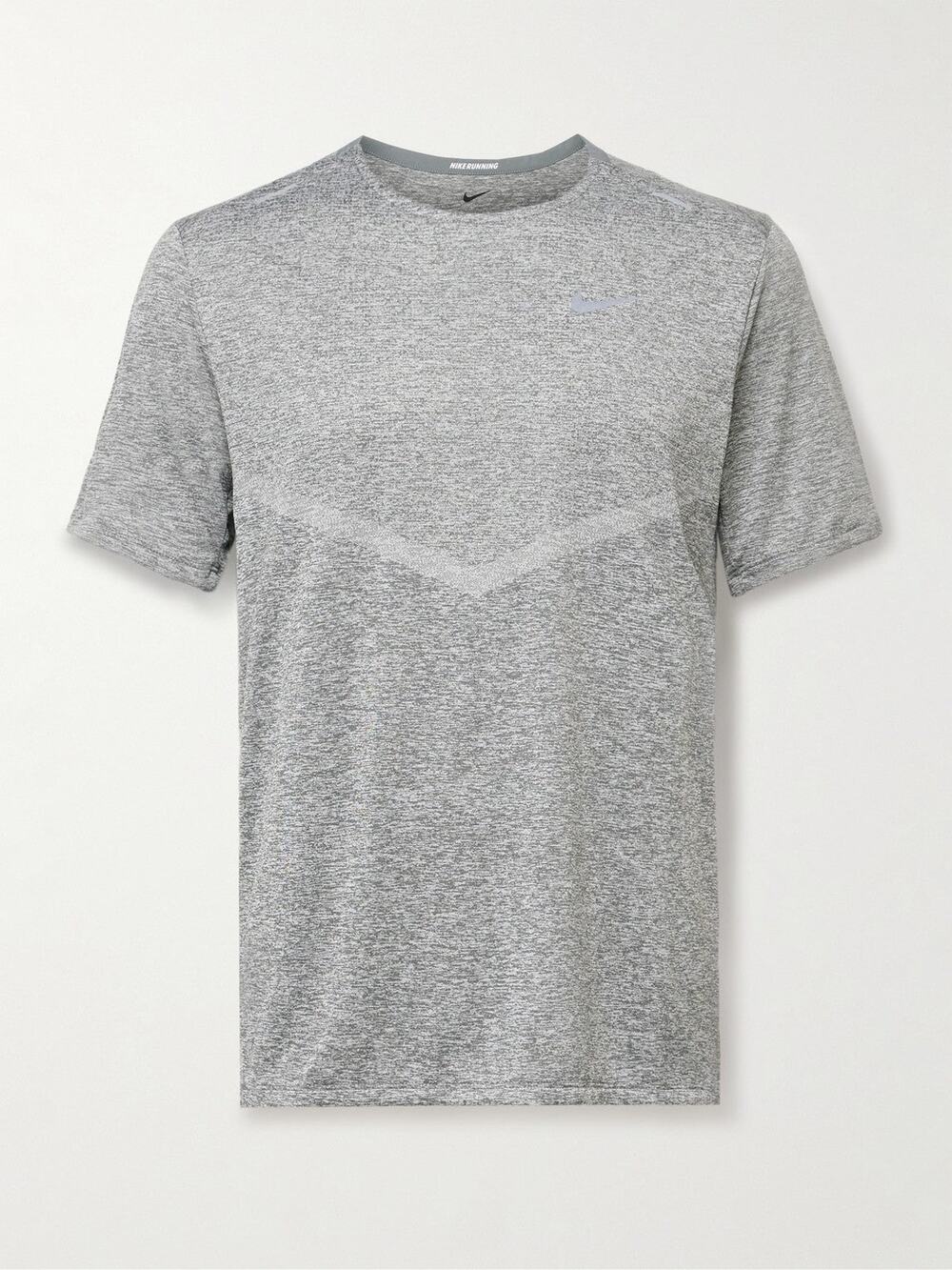 Nike Rise 365 Slim-Fit Logo-Print Dri-FIT T-Shirt - M
